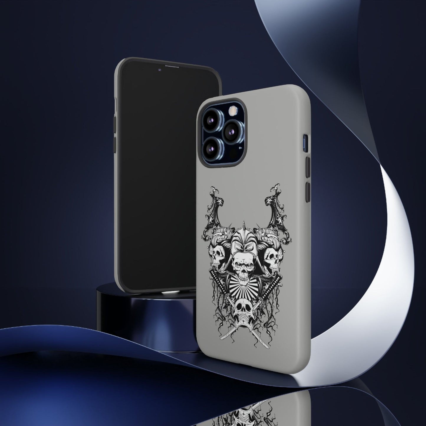 Apple Iphone Katana Skulls Cover Phone Case 41.99 Accessories, Apple, Glossy, Iphone, iPhone Cases, Katana, Matte, Phone accessory, Phone Cases, Skull JLR Design