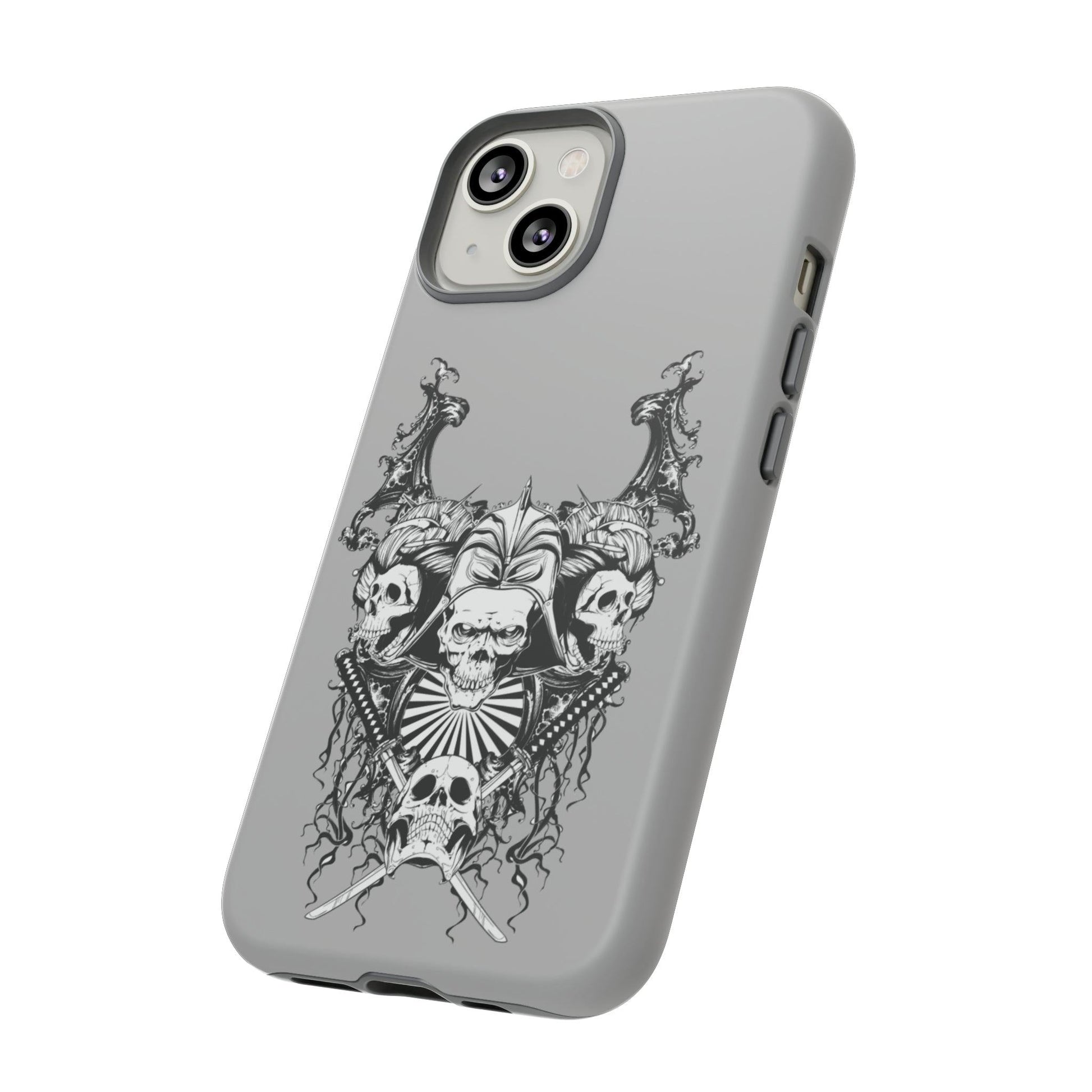 Apple Iphone Katana Skulls Cover Phone Case 41.99 Accessories, Apple, Glossy, Iphone, iPhone Cases, Katana, Matte, Phone accessory, Phone Cases, Skull JLR Design