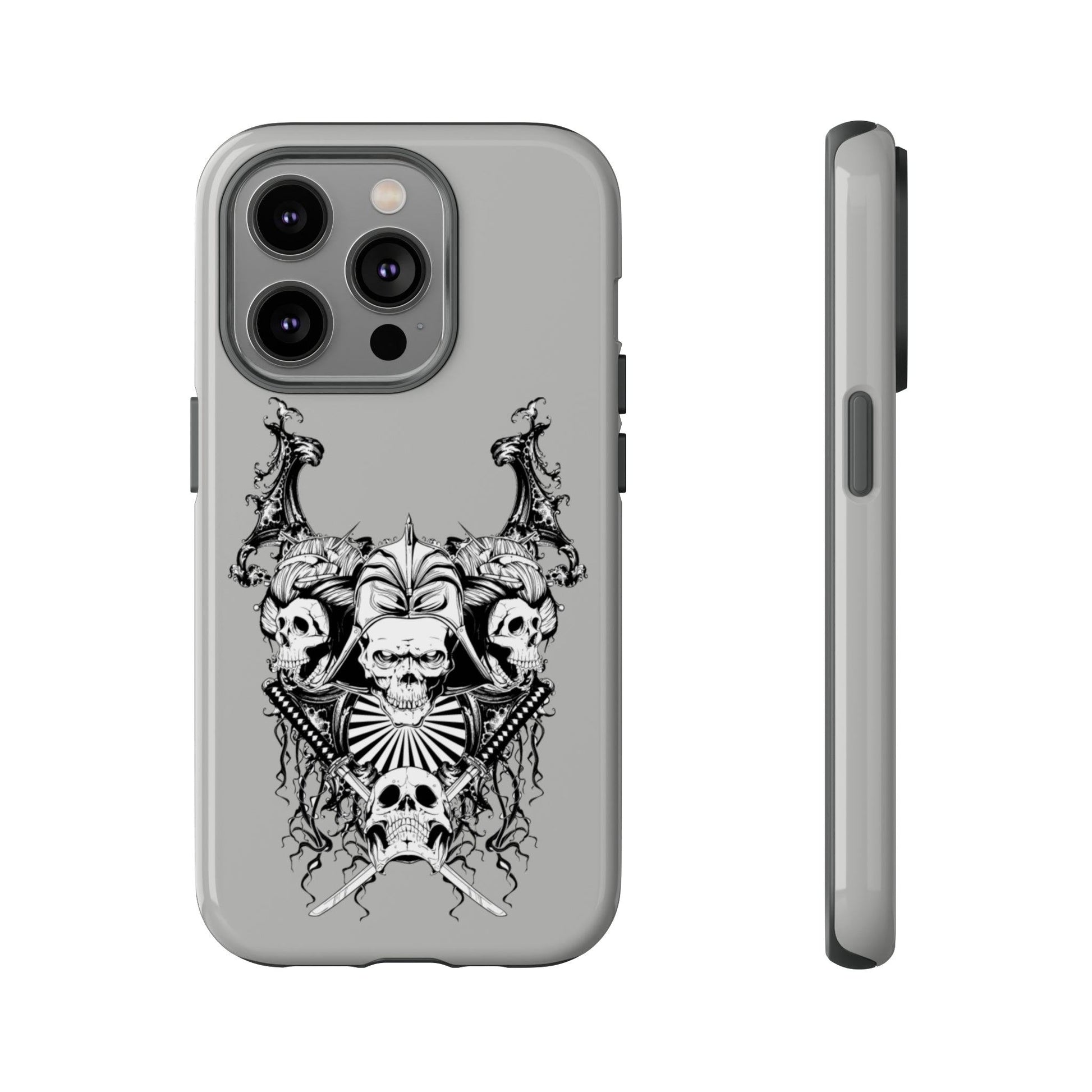 Apple Iphone Katana Skulls Cover Phone Case 41.99 Accessories, Apple, Glossy, Iphone, iPhone Cases, Katana, Matte, Phone accessory, Phone Cases, Skull JLR Design