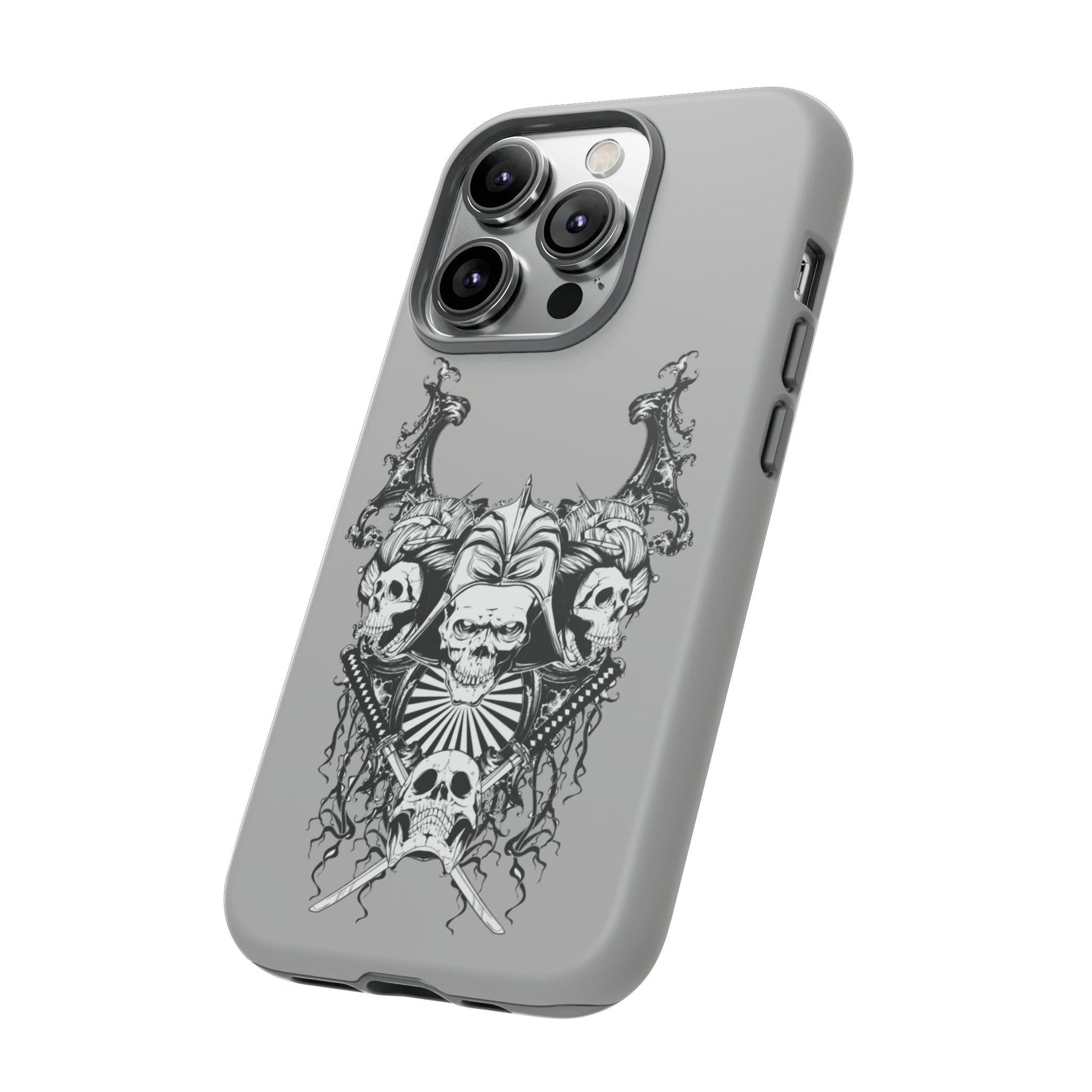 Apple Iphone Katana Skulls Cover Phone Case 41.99 Accessories, Apple, Glossy, Iphone, iPhone Cases, Katana, Matte, Phone accessory, Phone Cases, Skull JLR Design