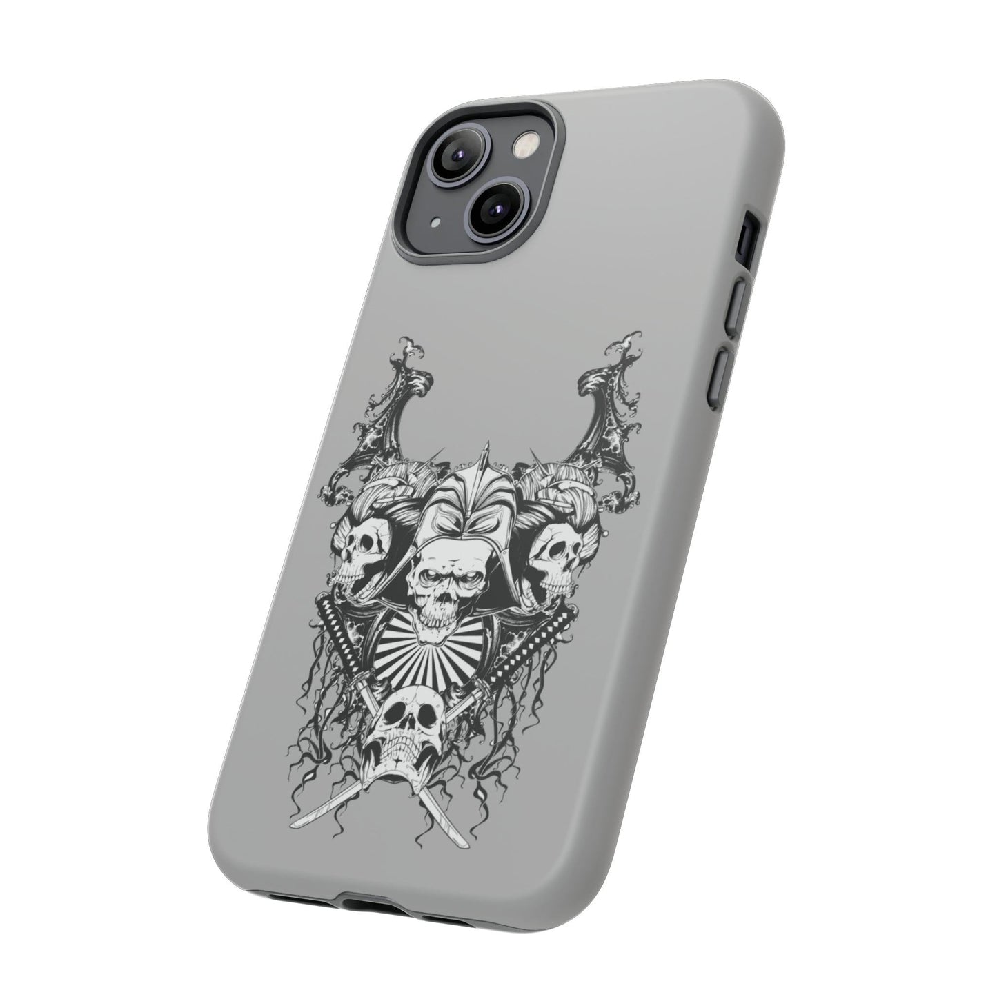 Apple Iphone Katana Skulls Cover Phone Case 41.99 Accessories, Apple, Glossy, Iphone, iPhone Cases, Katana, Matte, Phone accessory, Phone Cases, Skull JLR Design