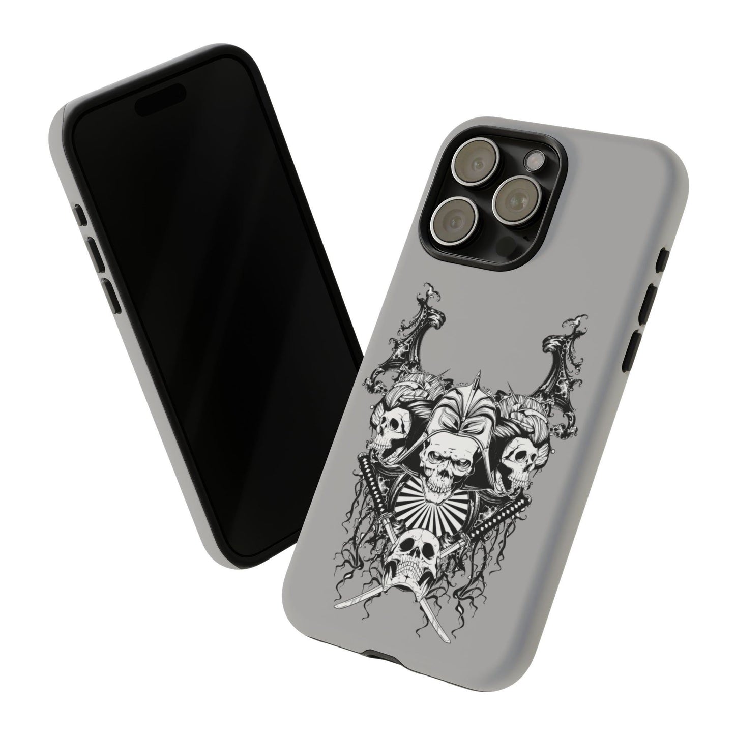 Apple Iphone Katana Skulls Cover Phone Case 41.99 Accessories, Apple, Glossy, Iphone, iPhone Cases, Katana, Matte, Phone accessory, Phone Cases, Skull JLR Design