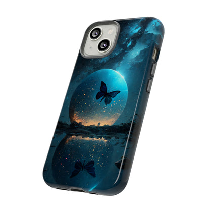 Apple Iphone Moon Butterfly Var2 Cover Phone Case JLR Design