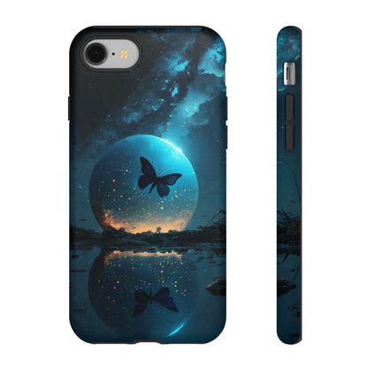 Apple Iphone Moon Butterfly Var2 Cover Phone Case JLR Design
