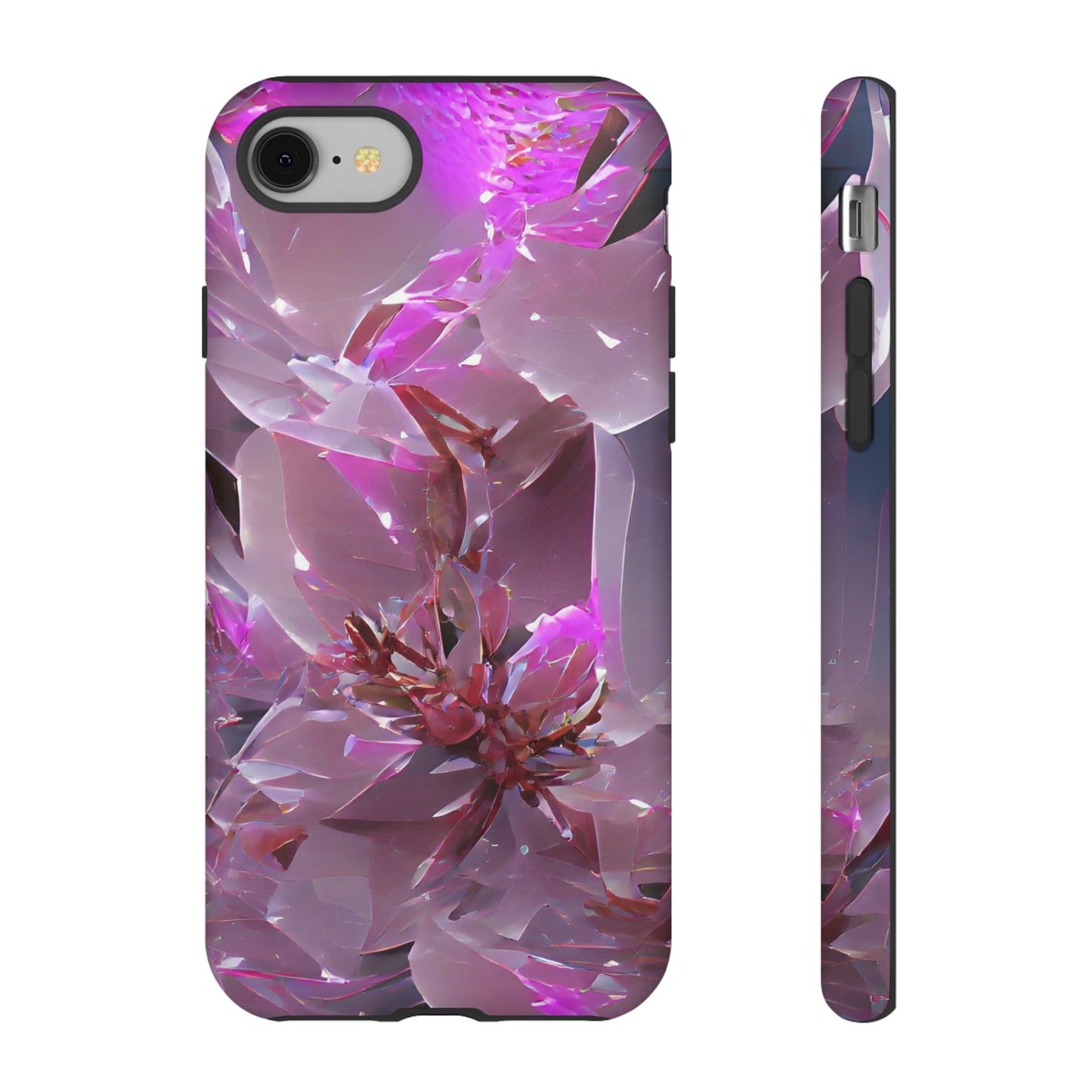 Apple Iphone Pink Flower Cover Phone Case 35.99 Accessories, Flower, Glossy, iPhone Cases, Matte, Mother's Day Sale, Phone accessory, Phone Cases, Pink, Samsung Cases, Valentine's Day promotion JLR Design