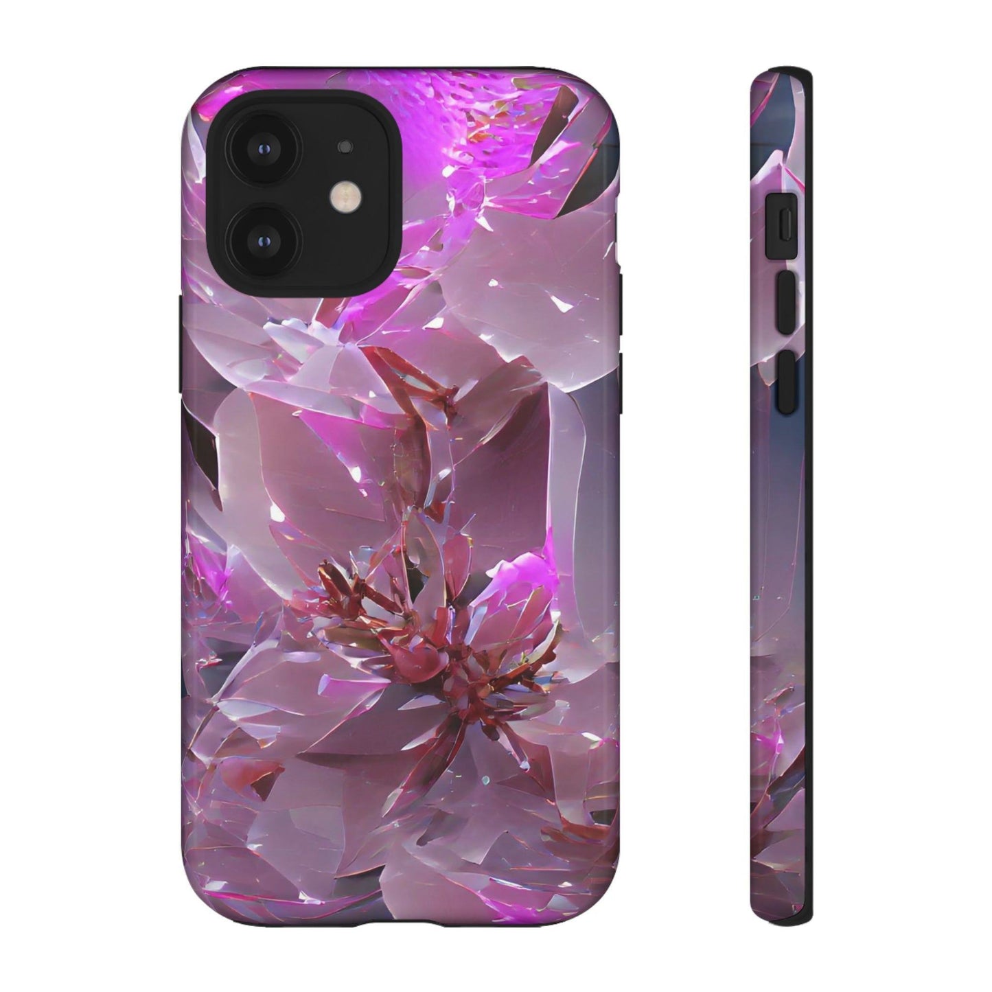 Apple Iphone Pink Flower Cover Phone Case 35.99 Accessories, Flower, Glossy, iPhone Cases, Matte, Mother's Day Sale, Phone accessory, Phone Cases, Pink, Samsung Cases, Valentine's Day promotion JLR Design