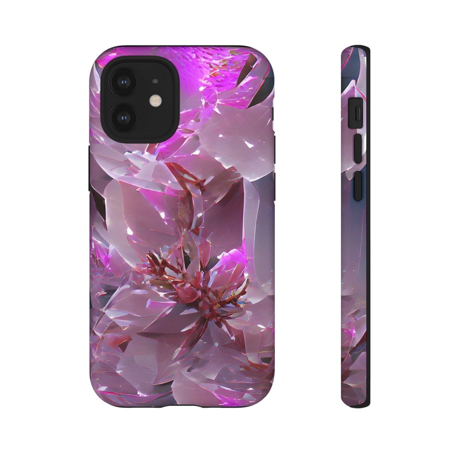 Apple Iphone Pink Flower Cover Phone Case 35.99 Accessories, Flower, Glossy, iPhone Cases, Matte, Mother's Day Sale, Phone accessory, Phone Cases, Pink, Samsung Cases, Valentine's Day promotion JLR Design