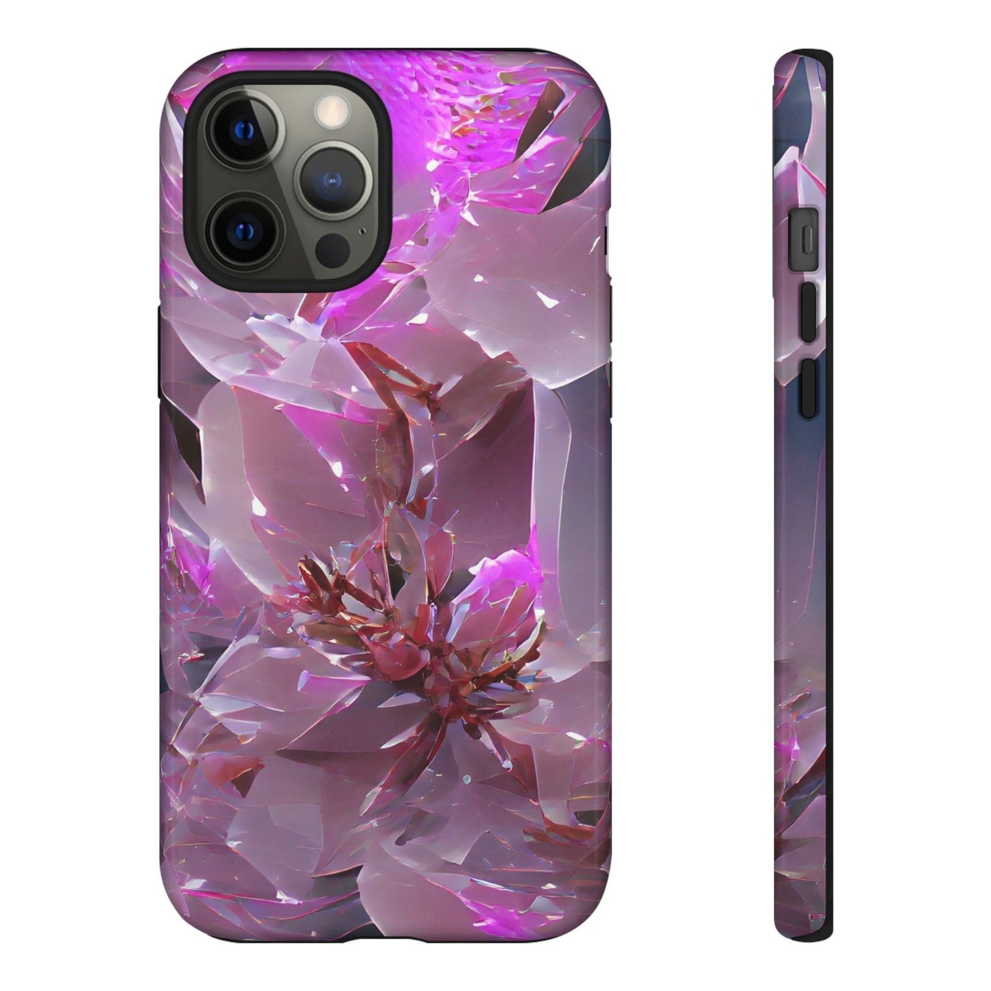 Apple Iphone Pink Flower Cover Phone Case 35.99 Accessories, Flower, Glossy, iPhone Cases, Matte, Mother's Day Sale, Phone accessory, Phone Cases, Pink, Samsung Cases, Valentine's Day promotion JLR Design