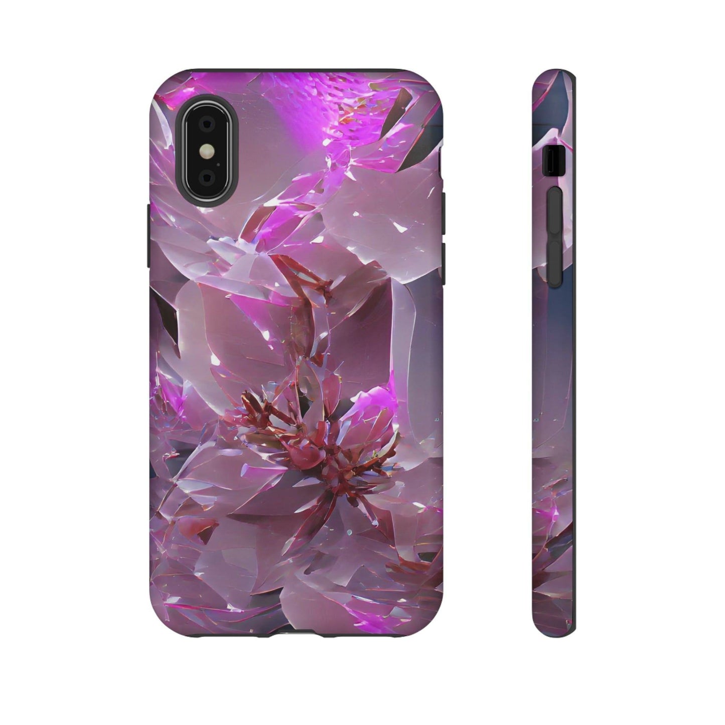 Apple Iphone Pink Flower Cover Phone Case 35.99 Accessories, Flower, Glossy, iPhone Cases, Matte, Mother's Day Sale, Phone accessory, Phone Cases, Pink, Samsung Cases, Valentine's Day promotion JLR Design