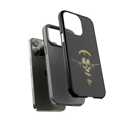 Apple Iphone Revolver Skull Cover Phone Case 37.99 Accessories, Apple, Glossy, Iphone, iPhone Cases, Matte, Phone accessory, Phone Cases, Revolver, Skull JLR Design