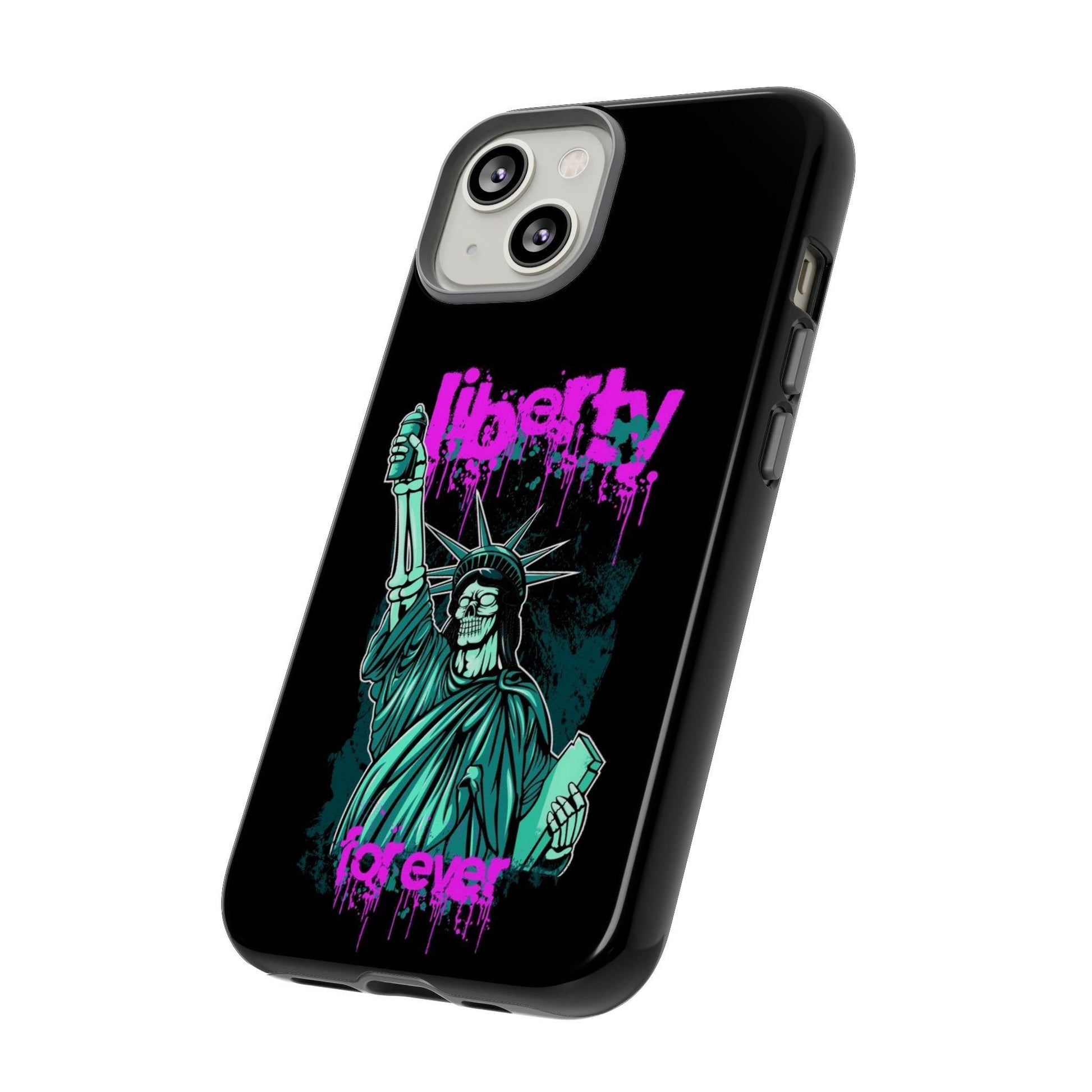 Apple Iphone Rotten Liberty Cover -- Apple Iphone Rotten Liberty Cover - undefined Phone Case | JLR Design