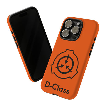 Apple Iphone SCP Foundation D-Class Cover Phone Case 44.99 Accessories, D-Class, Foundation, Glossy, iPhone Cases, Matte, Phone accessory, Phone Cases, Samsung Cases, SCP JLR Design