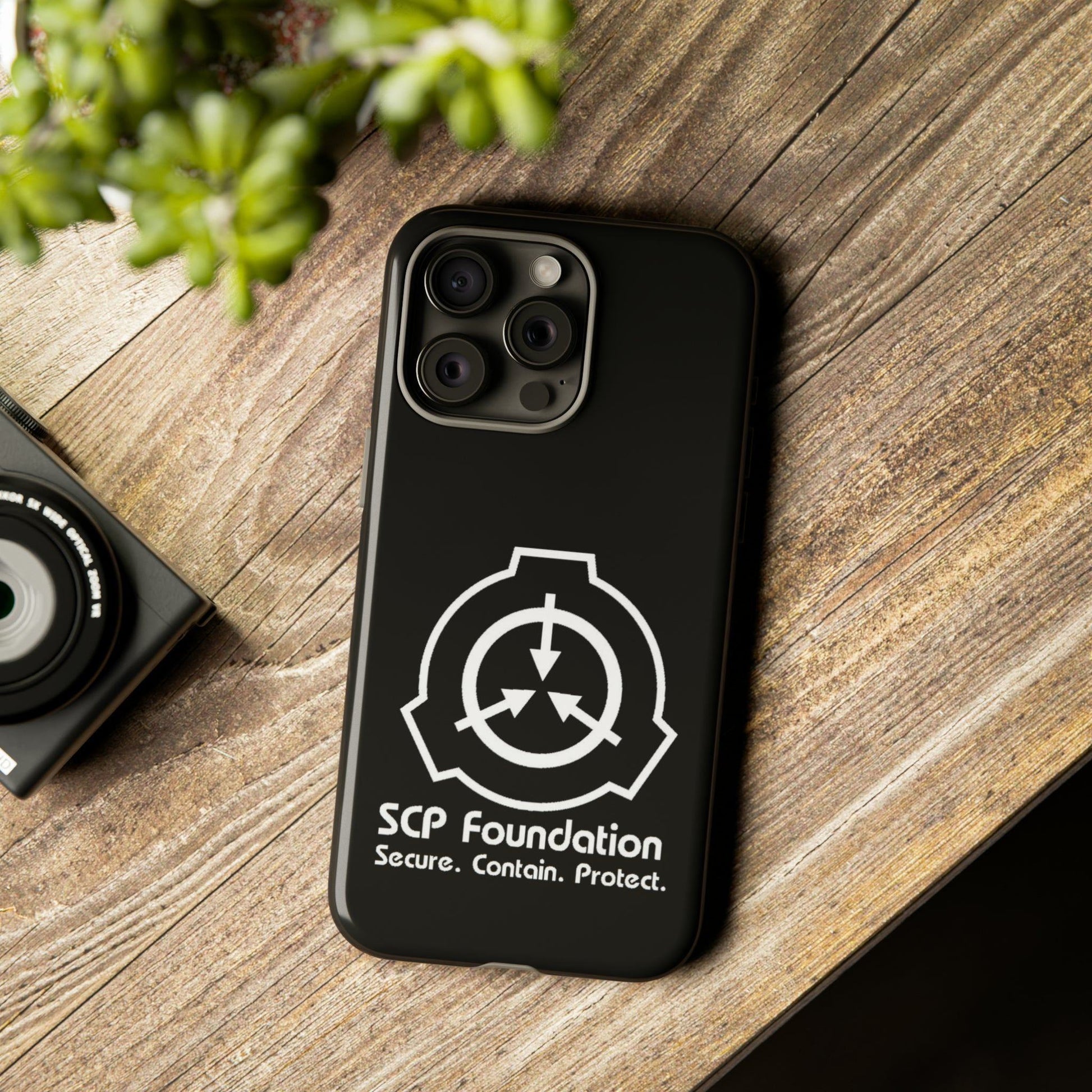 Apple Iphone SCP Foundation schwarz Cover Phone Case 34.99 Accessories, Foundation, Glossy, Handyhülle, iPhone Cases, Logo, Matte, Phone accessory, Phone Cases, Samsung Cases, SCP, Weiss JLR Design