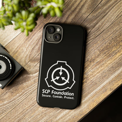 Apple Iphone SCP Foundation schwarz Cover Phone Case 34.99 Accessories, Foundation, Glossy, Handyhülle, iPhone Cases, Logo, Matte, Phone accessory, Phone Cases, Samsung Cases, SCP, Weiss JLR Design