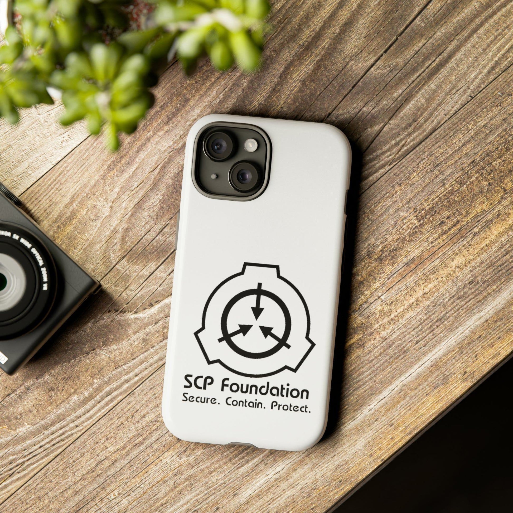 Apple Iphone SCP Foundation Weiss Cover Phone Case 32.99 Accessories, Foundation, Glossy, iPhone Cases, Logo, Matte, Phone accessory, Phone Cases, Samsung Cases, Schwarz, SCP, Weiss JLR Design