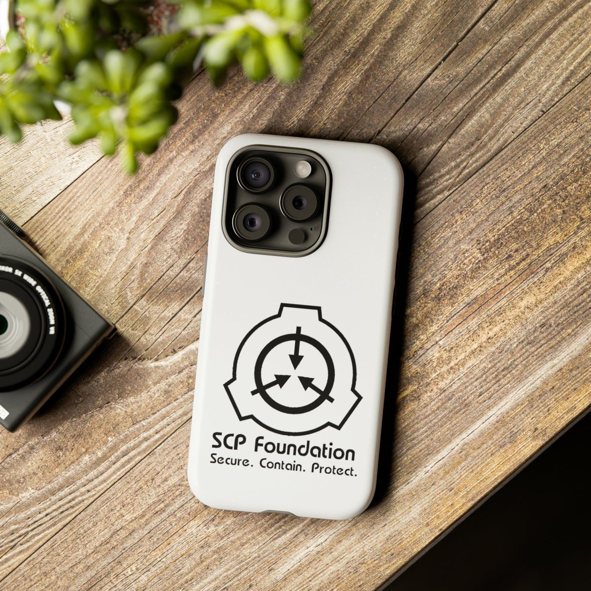 Apple Iphone SCP Foundation Weiss Cover Phone Case 32.99 Accessories, Foundation, Glossy, iPhone Cases, Logo, Matte, Phone accessory, Phone Cases, Samsung Cases, Schwarz, SCP, Weiss JLR Design