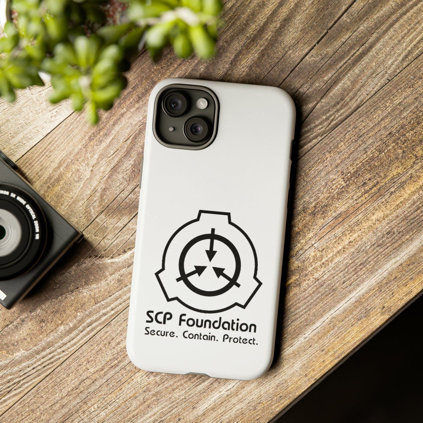 Apple Iphone SCP Foundation Weiss Cover Phone Case 32.99 Accessories, Foundation, Glossy, iPhone Cases, Logo, Matte, Phone accessory, Phone Cases, Samsung Cases, Schwarz, SCP, Weiss JLR Design