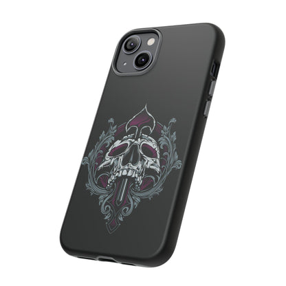 Apple Iphone Spade Skull Cover Phone Case 34.99 Accessories, Apple, Glossy, Iphone, iPhone Cases, Matte, Phone accessory, Phone Cases, Skull, Spade JLR Design