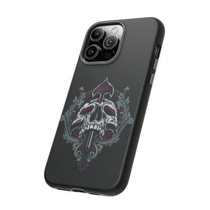 Apple Iphone Spade Skull Cover Phone Case 34.99 Accessories, Apple, Glossy, Iphone, iPhone Cases, Matte, Phone accessory, Phone Cases, Skull, Spade JLR Design