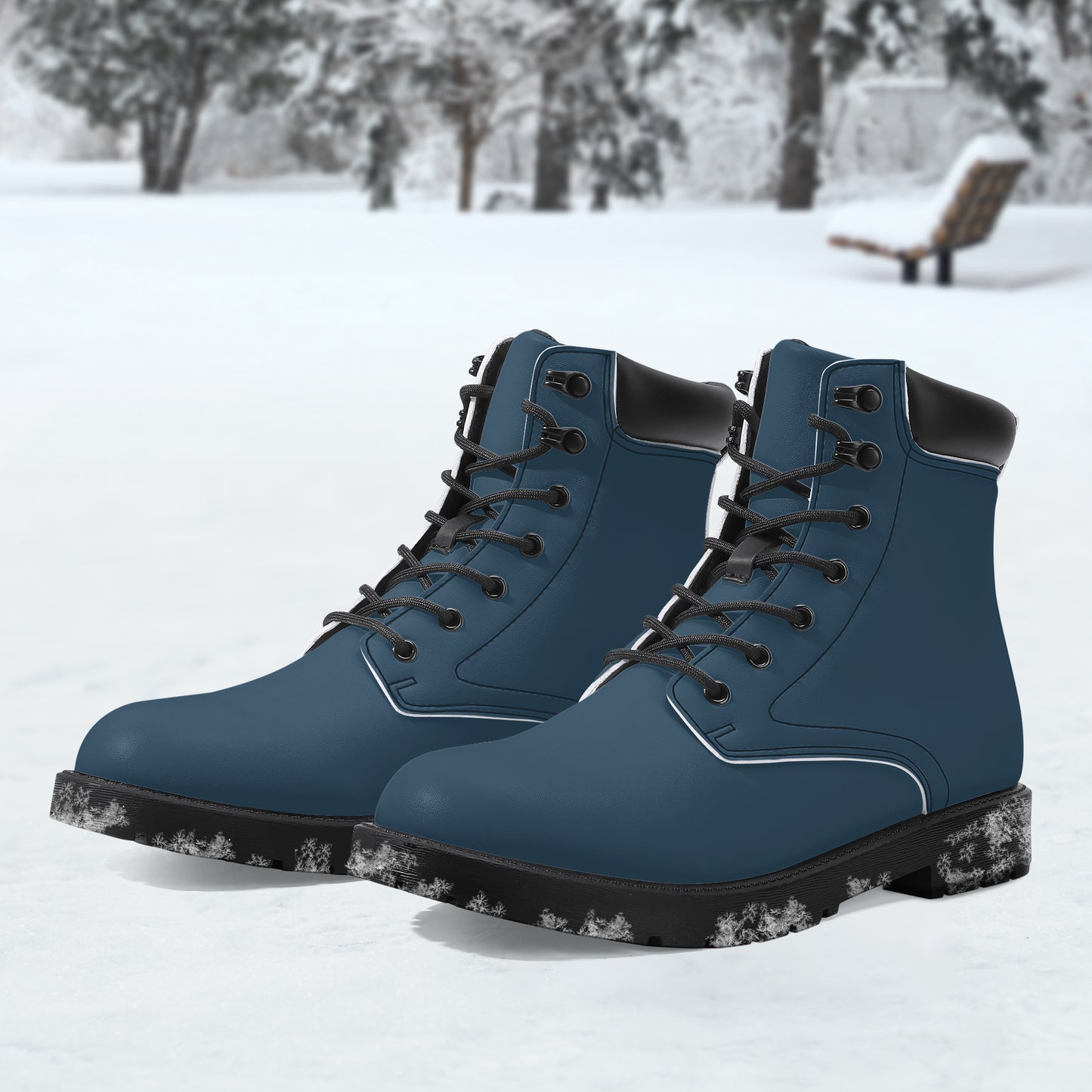 Arapawa Leder Boots | Stylische und Warme Winterstiefel Boots JLR Design