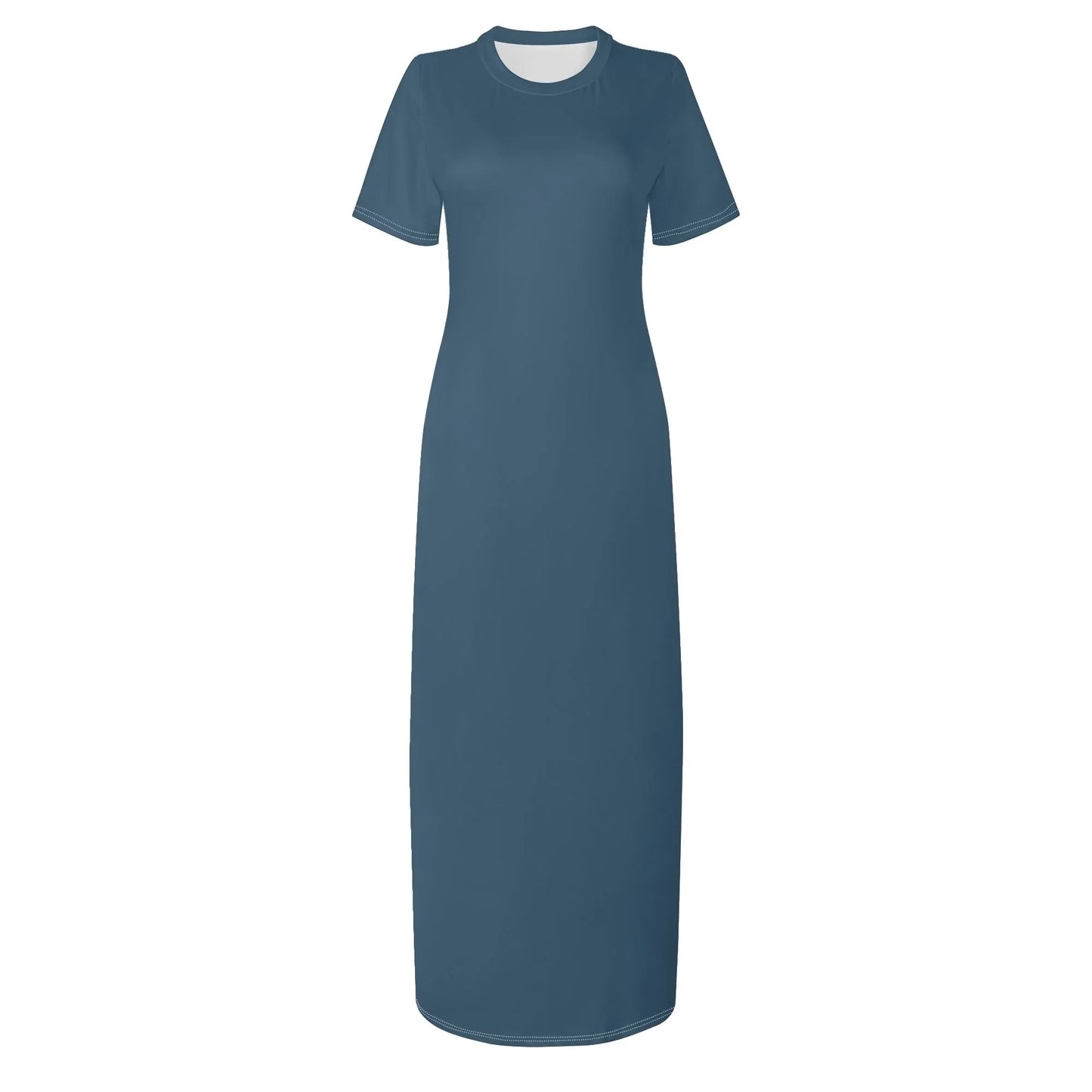 arapawa-short-sleeve-long-dress-long-dress-jlr-design-40885 - JLR Design