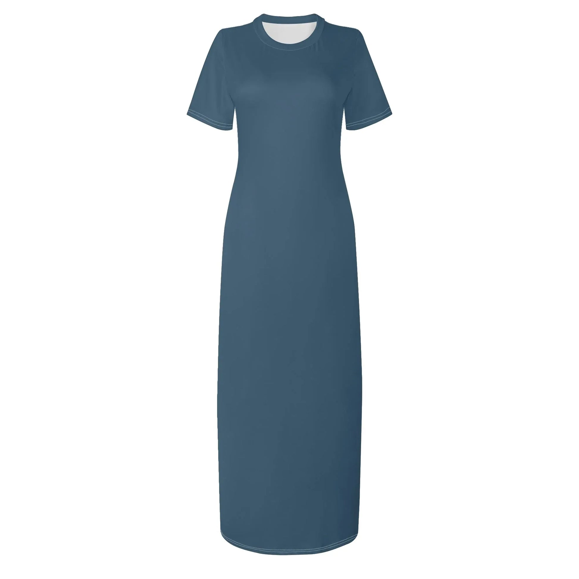 arapawa-short-sleeve-long-dress-long-dress-jlr-design-40885 - JLR Design