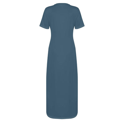 arapawa-short-sleeve-long-dress-long-dress-jlr-design-24994 - JLR Design