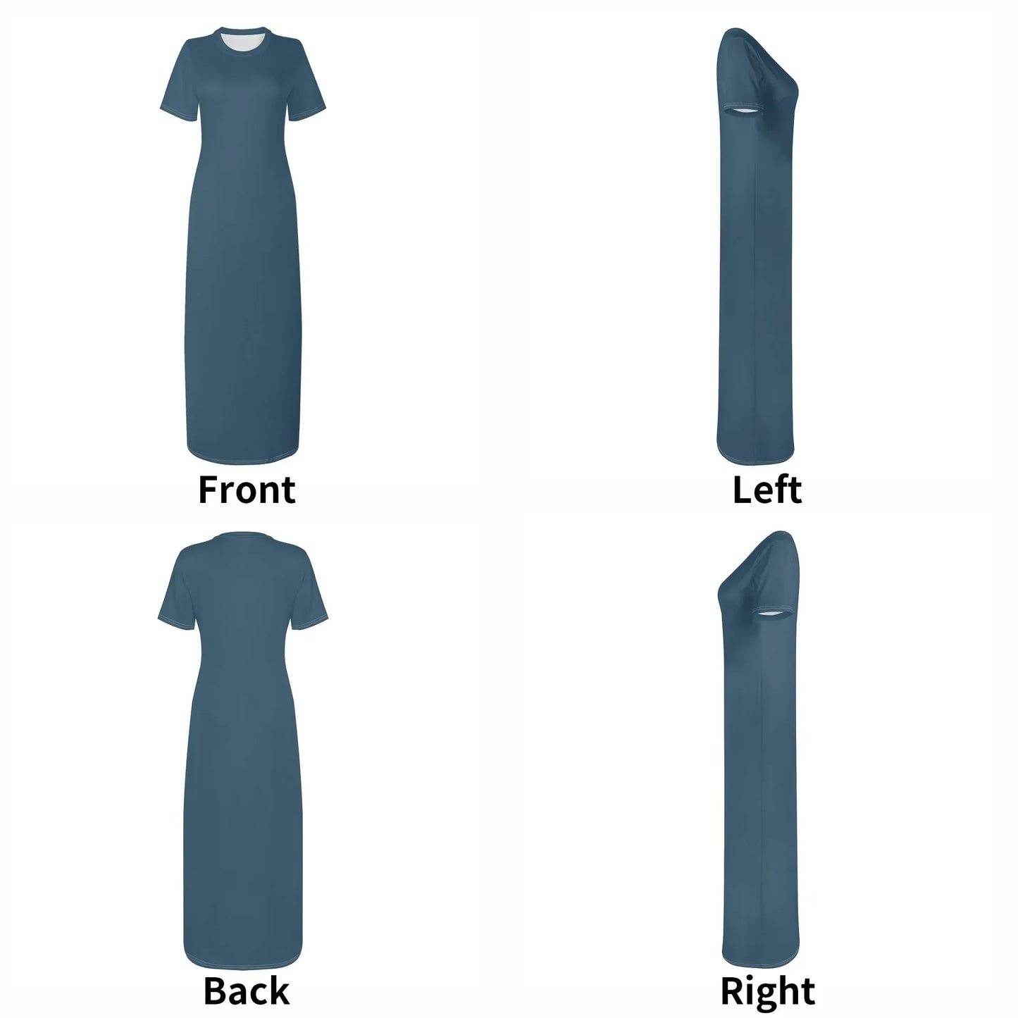 arapawa-short-sleeve-long-dress-long-dress-jlr-design-42255 - JLR Design