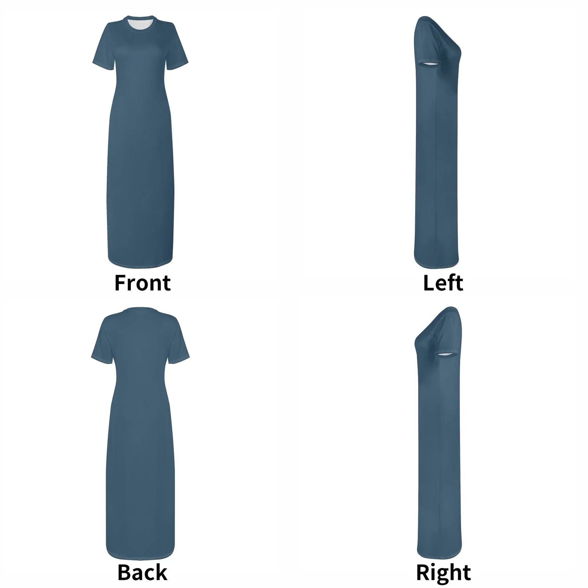 arapawa-short-sleeve-long-dress-long-dress-jlr-design-42255 - JLR Design