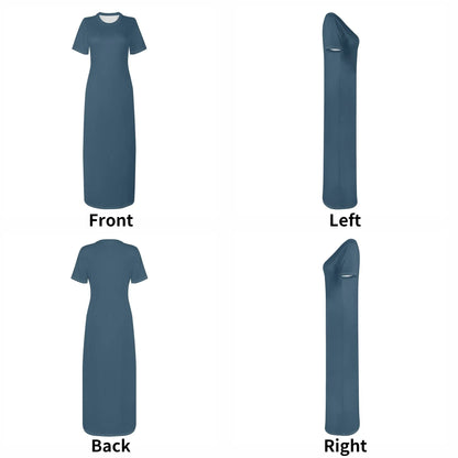arapawa-short-sleeve-long-dress-long-dress-jlr-design-42255 - JLR Design