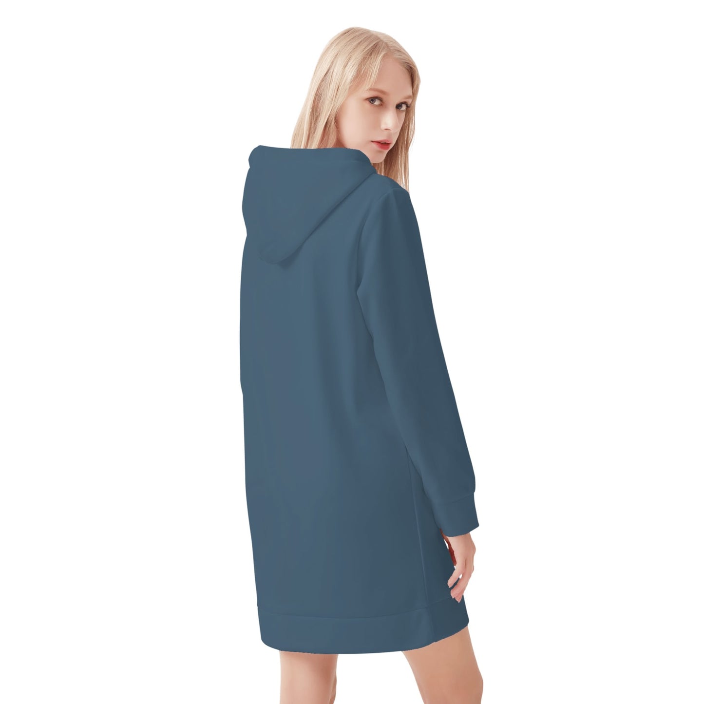 Arapawa Velvet Hoodie Dress Hoodiekleid JLR Design