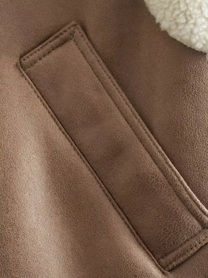 Ärmellose Faux Fur Weste Jacke JLR Design