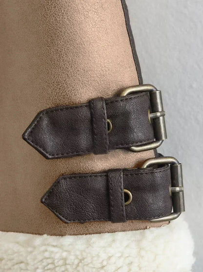 Ärmellose Faux Fur Weste Jacke JLR Design