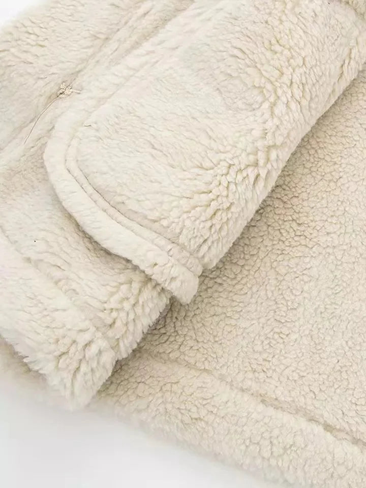 Ärmellose Faux Fur Weste Jacke JLR Design