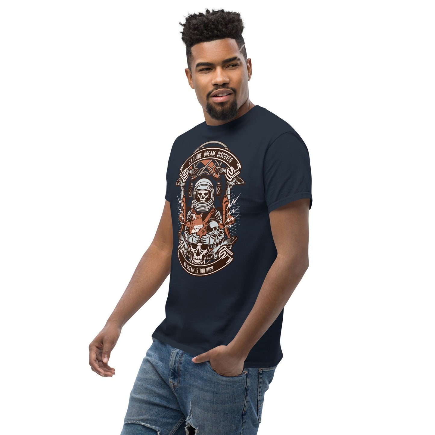 Astronaut Skull Herren-T-Shirt T-Shirt 29.99 Astronaut, Herren, Skull, T-Shirt JLR Design