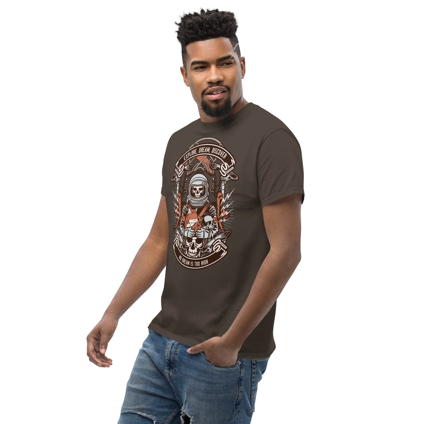 Astronaut Skull Herren-T-Shirt T-Shirt 29.99 Astronaut, Herren, Skull, T-Shirt JLR Design