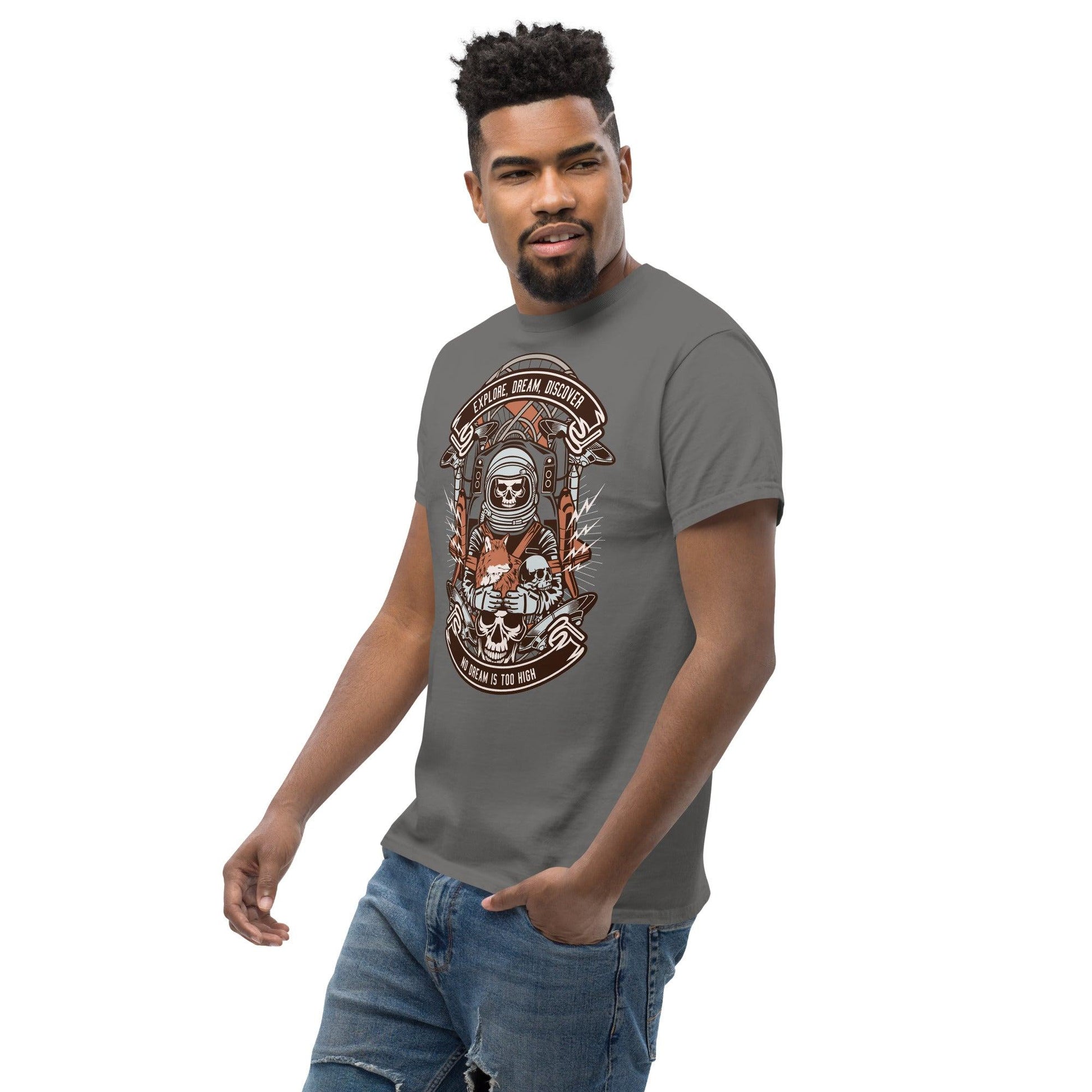 Astronaut Skull Herren-T-Shirt T-Shirt 29.99 Astronaut, Herren, Skull, T-Shirt JLR Design