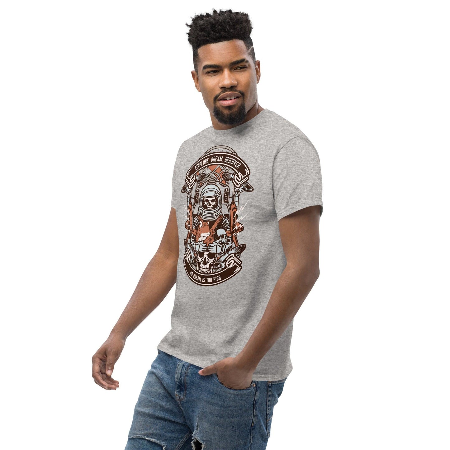 Astronaut Skull Herren-T-Shirt T-Shirt 29.99 Astronaut, Herren, Skull, T-Shirt JLR Design