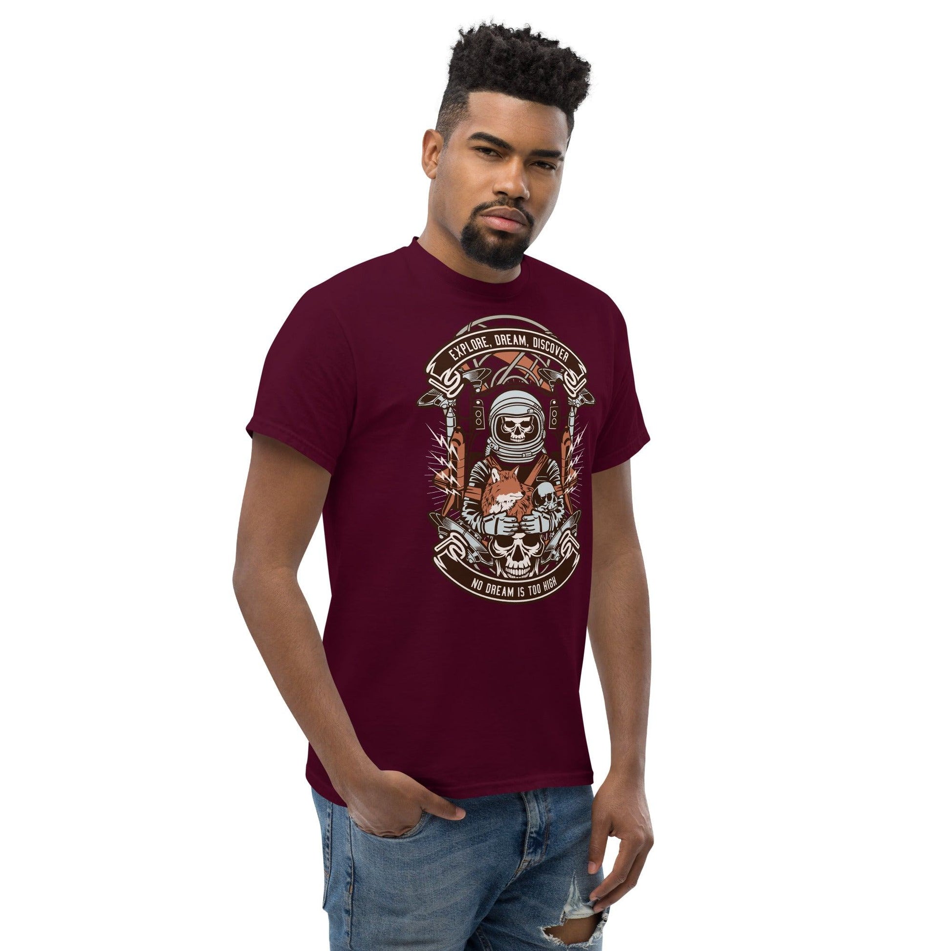 Astronaut Skull Herren-T-Shirt T-Shirt 29.99 Astronaut, Herren, Skull, T-Shirt JLR Design