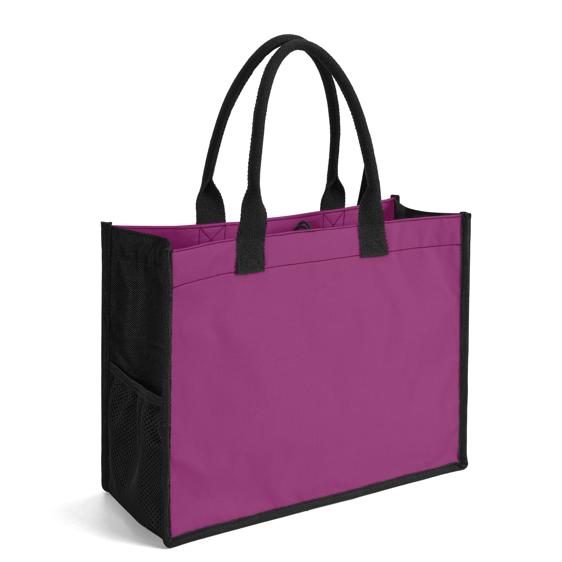 Aubergine Canvas Shopper Tasche Einkaufstasche JLR Design