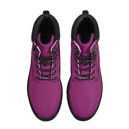 Aubergine Ganzjahres Stiefel für Damen Lederstiefel 74.99 Aubergine, Damen, Ganzjahres, Lederstiefel JLR Design