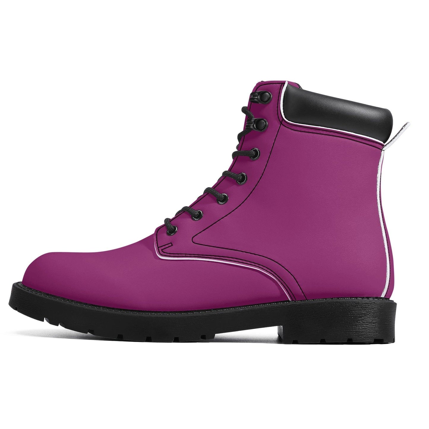 Aubergine Ganzjahres Stiefel für Damen Lederstiefel 74.99 Aubergine, Damen, Ganzjahres, Lederstiefel JLR Design