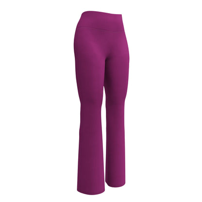 Aubergine High Waist Flare Leggings Flare Leggings 59.99 Aubergine, Flare, High, Leggings, Waist JLR Design