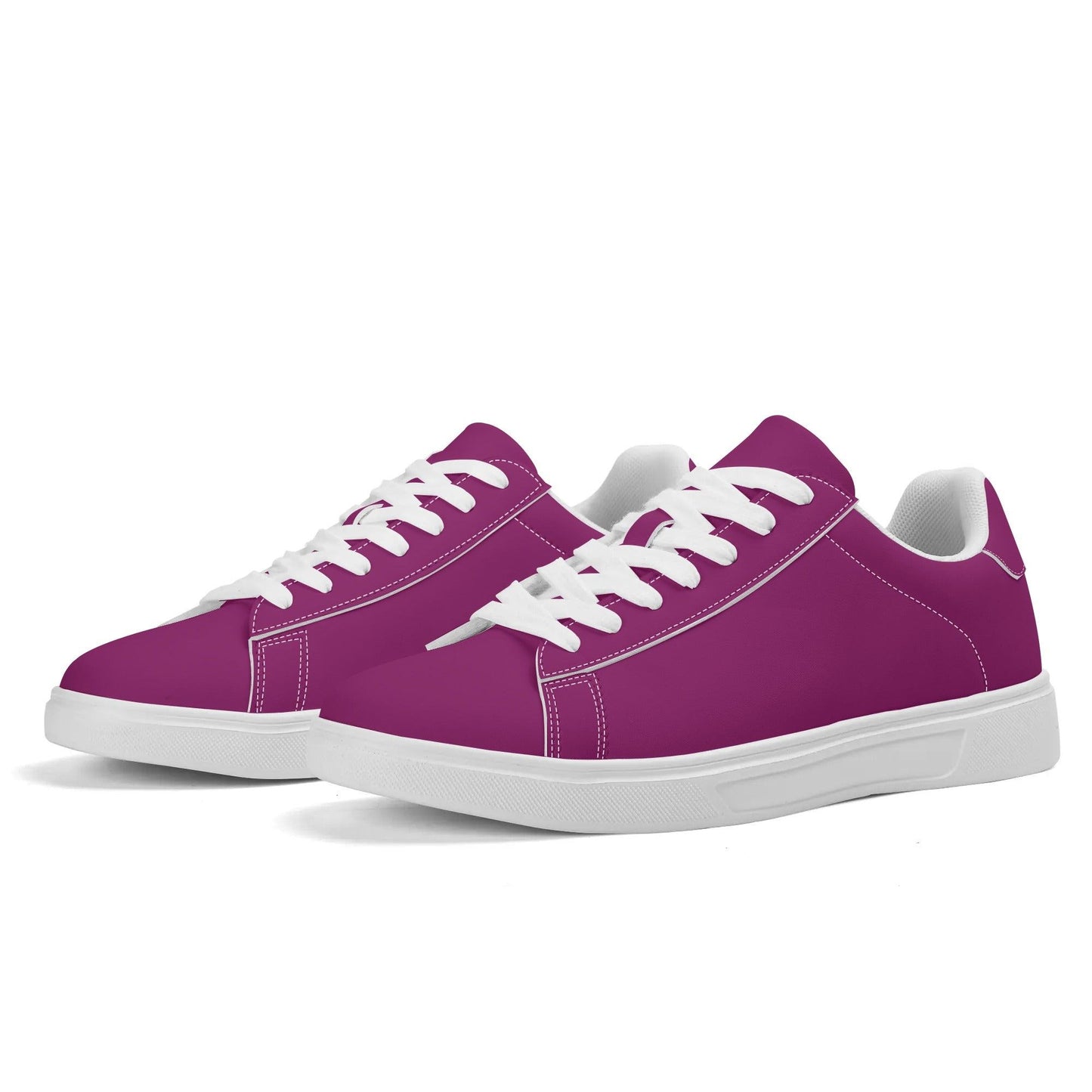 Aubergine Low Top Leather Sneaker Low Top Sneaker 74.99 Aubergine, Leather, Low, Sneaker, Top JLR Design