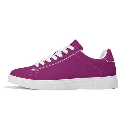 Aubergine Low Top Leather Sneaker Low Top Sneaker 74.99 Aubergine, Leather, Low, Sneaker, Top JLR Design