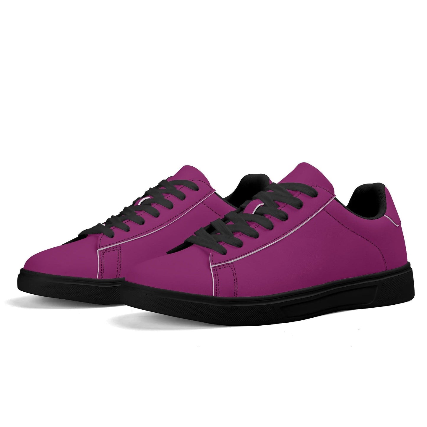 Aubergine Low Top Leather Sneaker Low Top Sneaker 74.99 Aubergine, Leather, Low, Sneaker, Top JLR Design