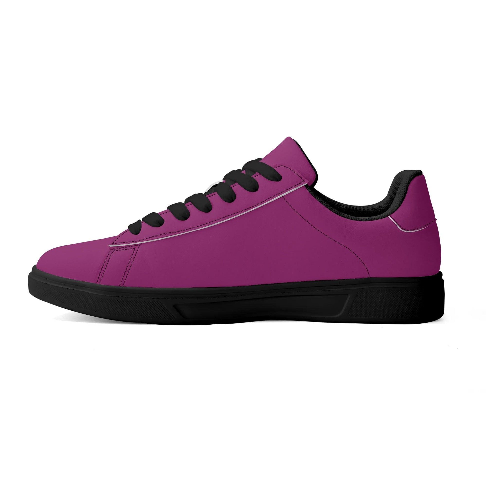 Aubergine Low Top Leather Sneaker Low Top Sneaker 74.99 Aubergine, Leather, Low, Sneaker, Top JLR Design