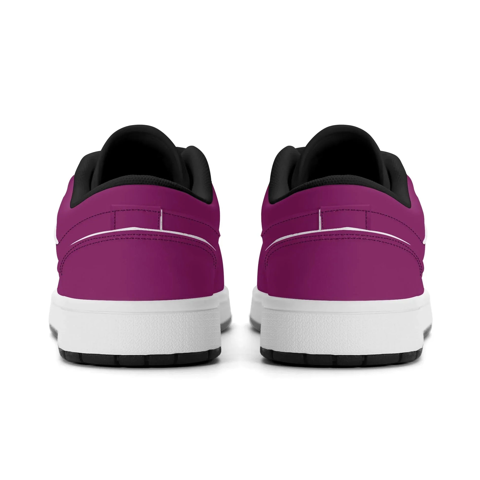 aubergine-low-top-leder-sneaker-fur-herren-sneaker-jlr-design-47952 - JLR Design