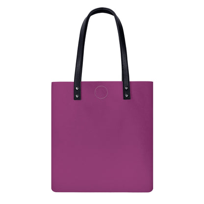 Aubergine PU Leder Handtasche Handtasche JLR Design