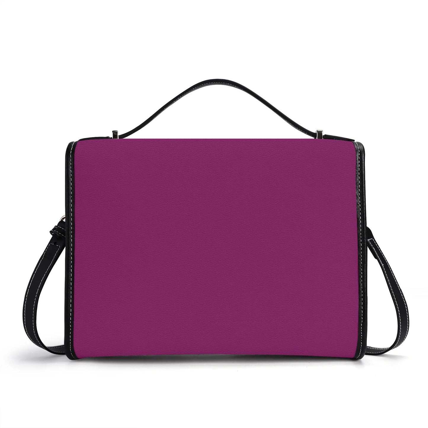 Aubergine Satchel Bag Umhängetasche Umhängetasche JLR Design